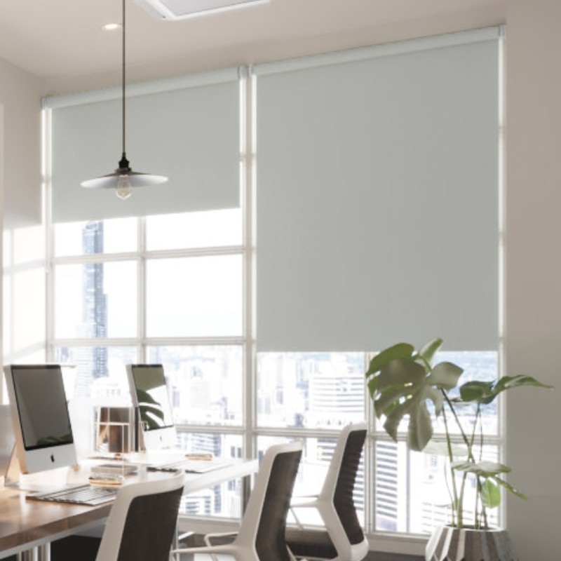 Commercial FR Dimout Primrose Premium XL Roller Blind