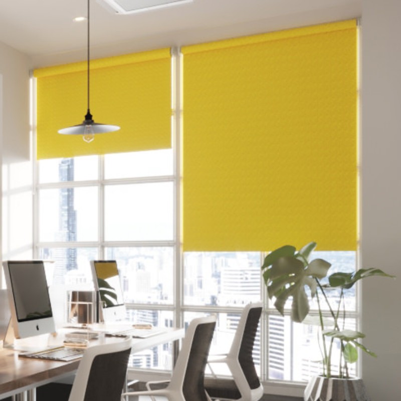 Commercial FR Dimout Sunshine Premium XL Roller Blind