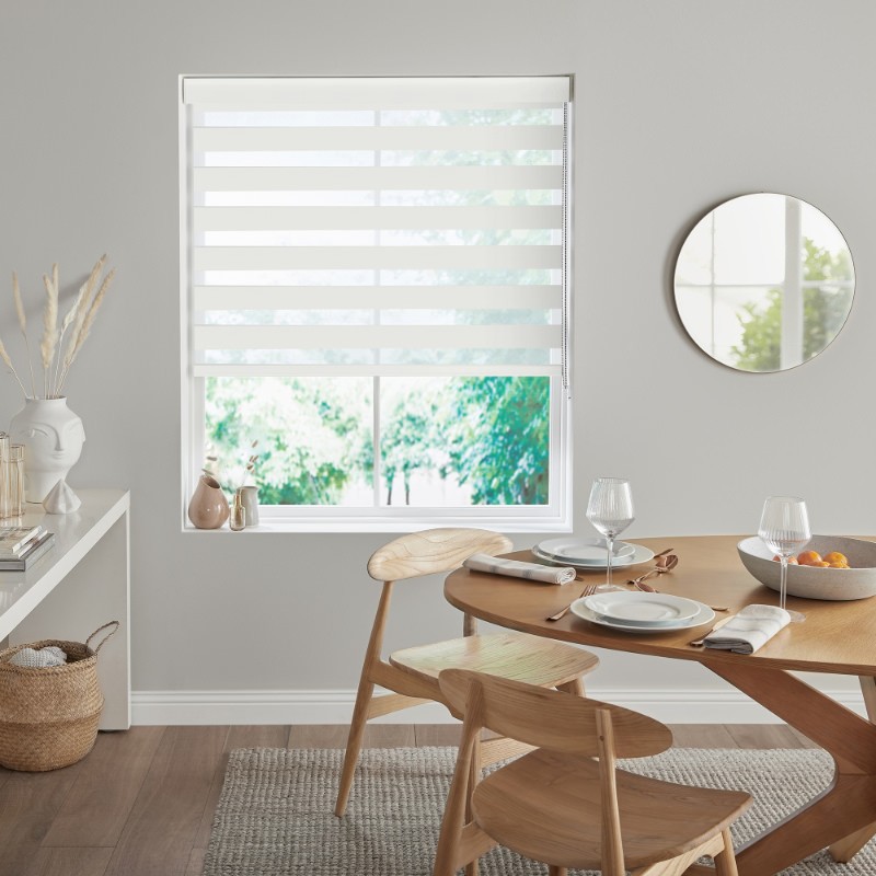 Morston Ivory Dimout Day & Night Blind