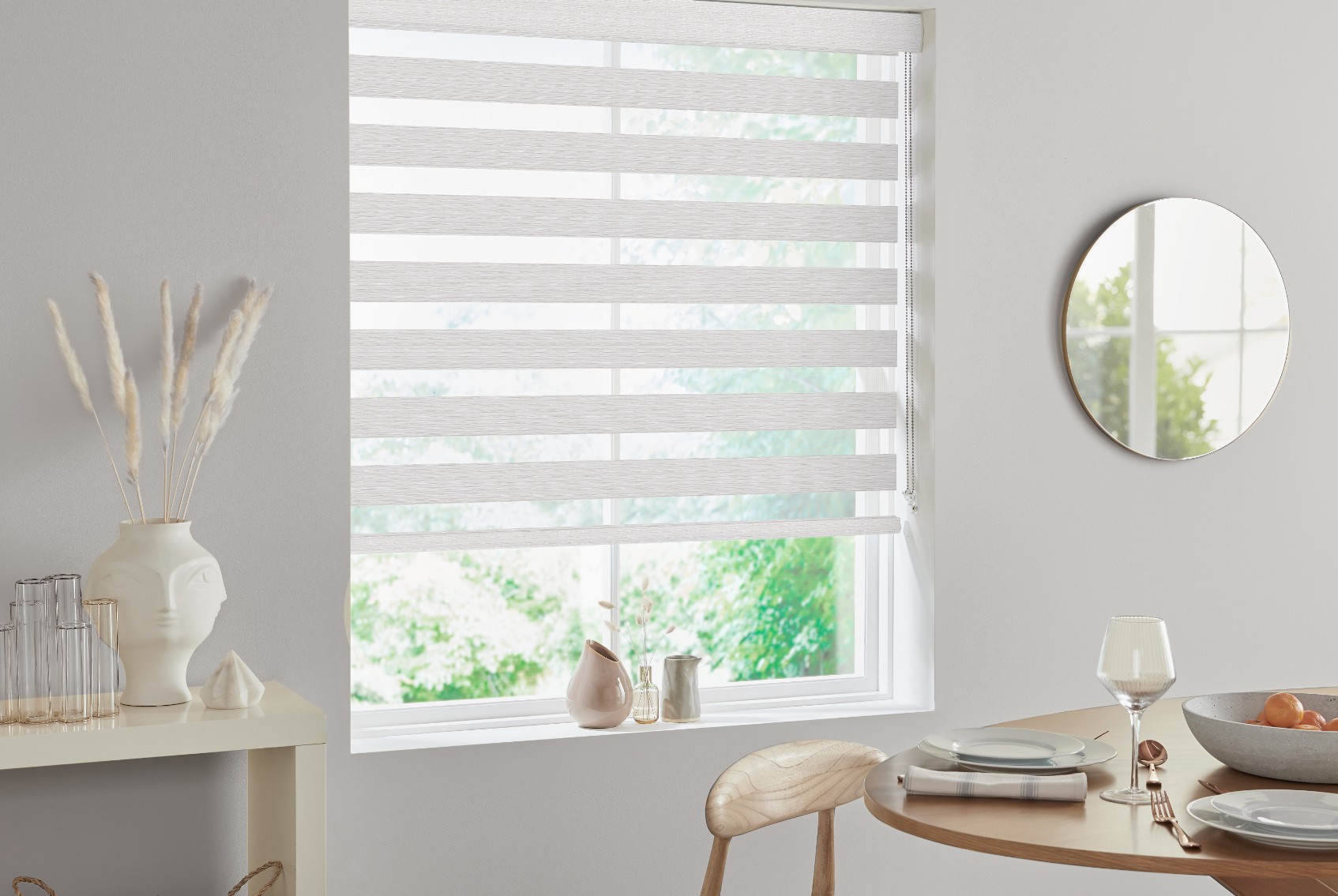 Glandford Silver Dimout Day & Night Blind
