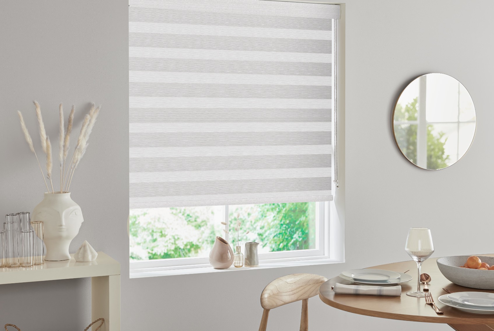 Glandford Silver Dimout Day & Night Blind