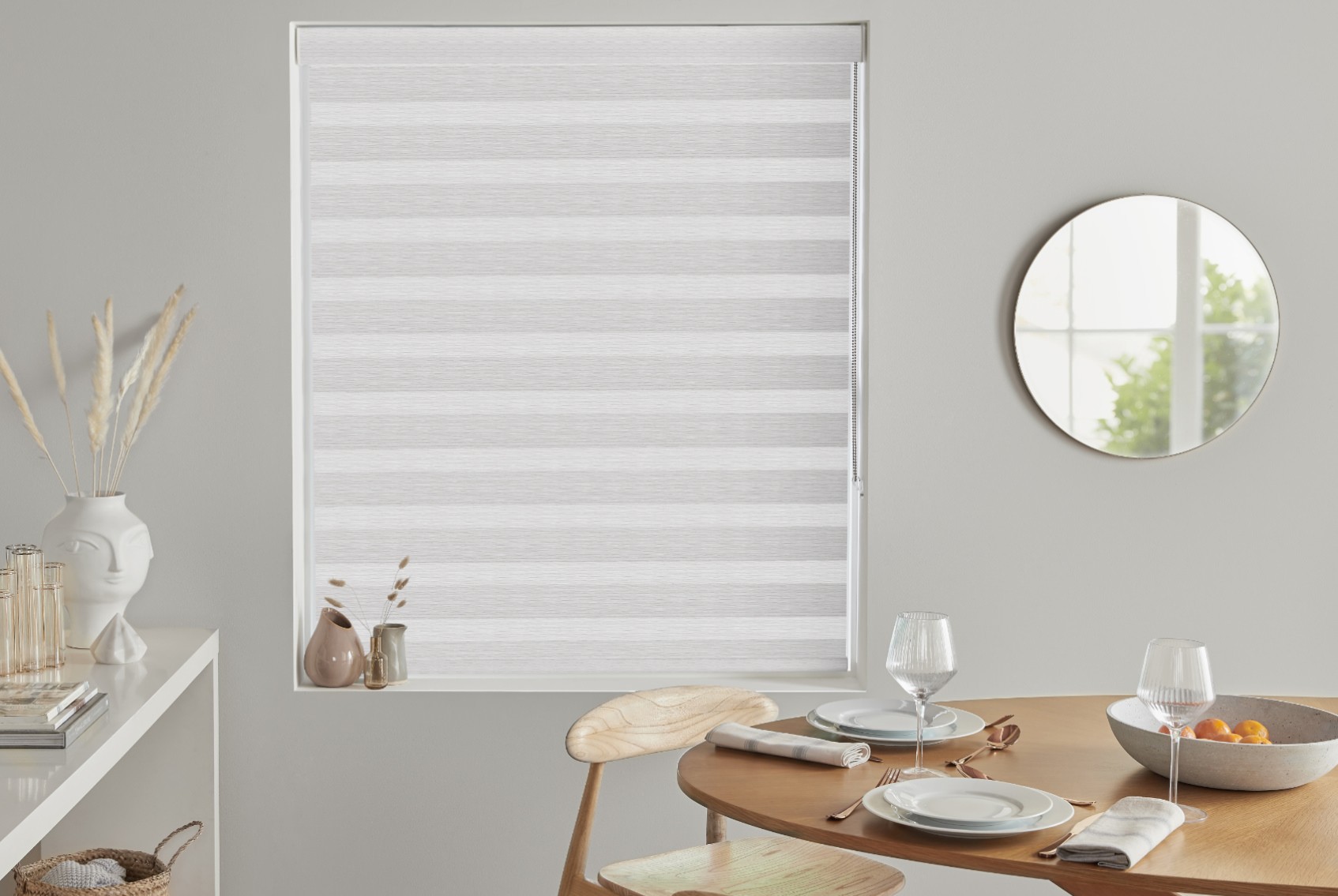 Glandford Silver Dimout Day & Night Blind