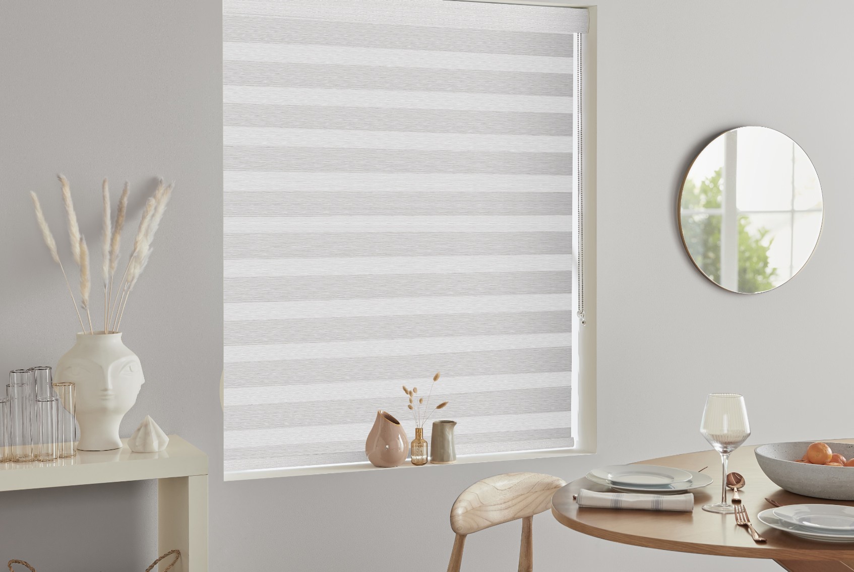 Glandford Silver Dimout Day & Night Blind