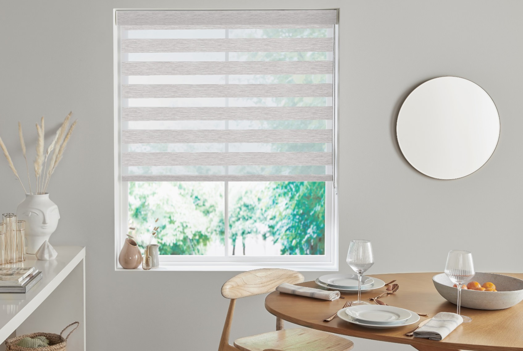 Salle Slate Dimout Day & Night Blind