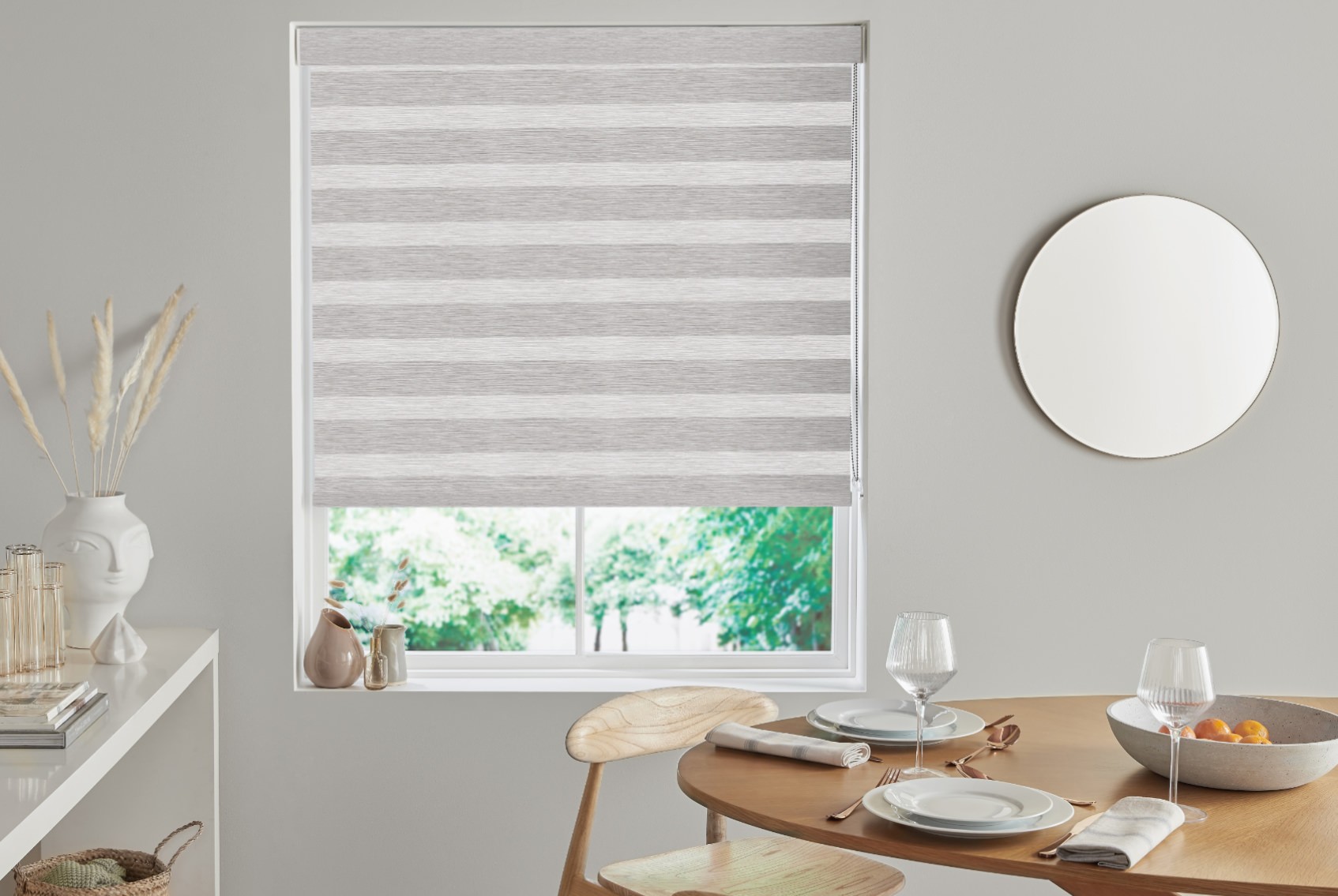Salle Slate Dimout Day & Night Blind