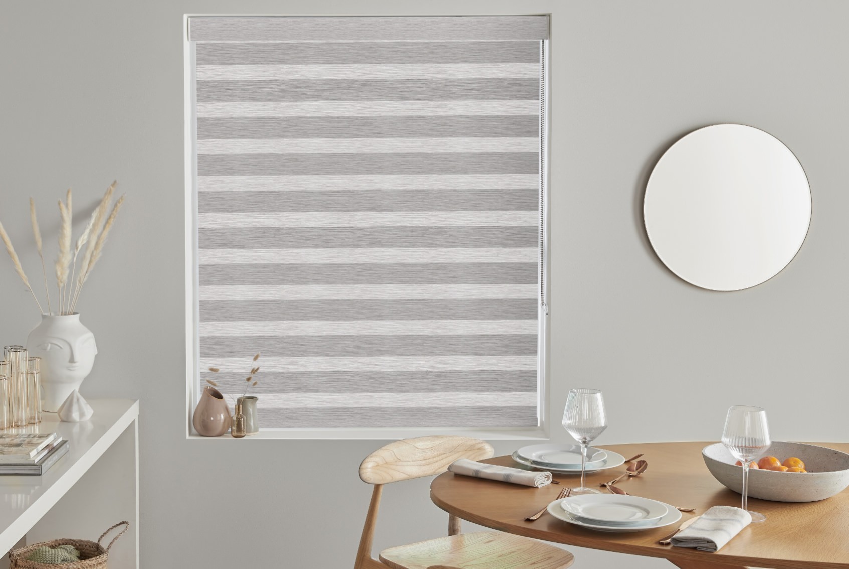 Salle Slate Dimout Day & Night Blind