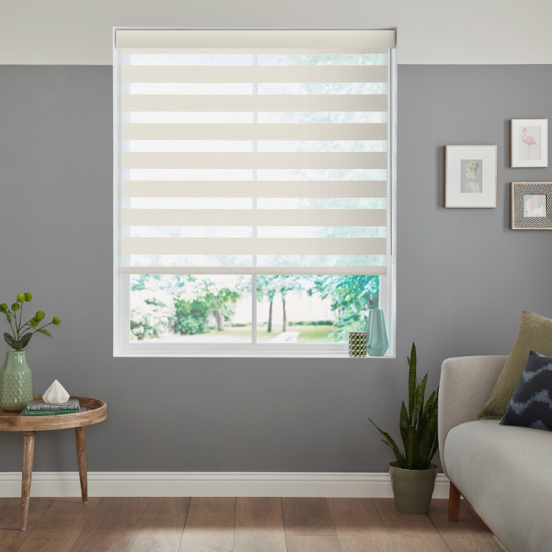 Hoveton Cream Dimout Day & Night Blind