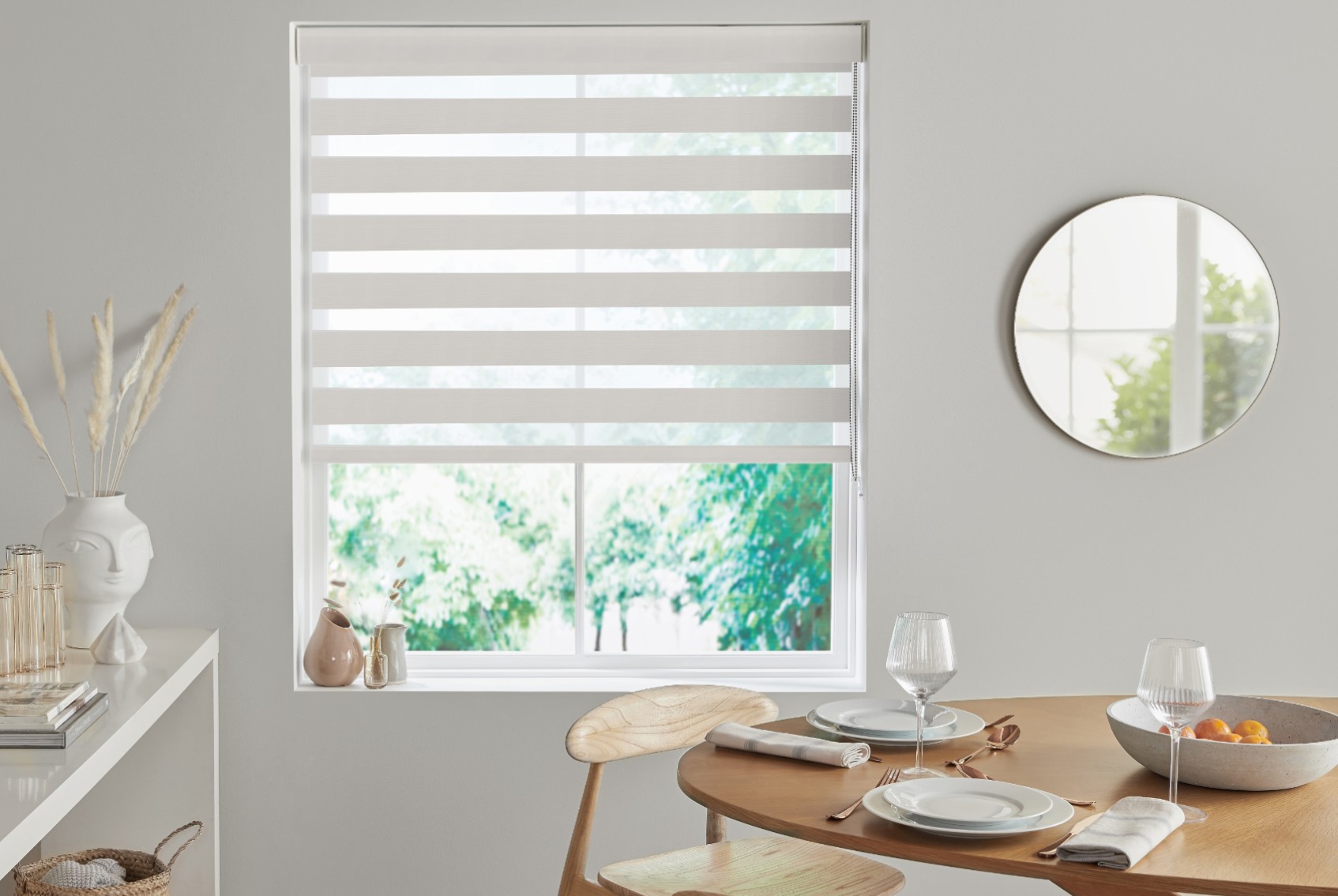 Worstead Putty Dimout Day & Night Blind