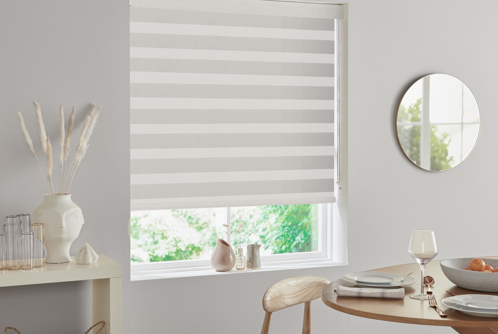 Worstead Putty Dimout Day & Night Blind
