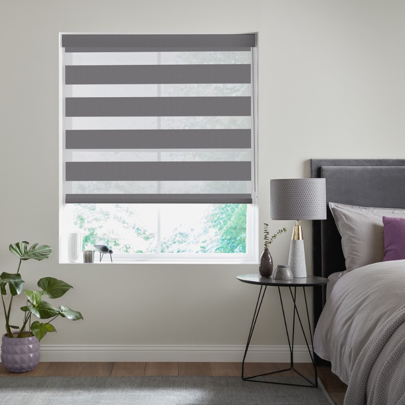 Sedgeford Charcoal Blackout Day & Night Blind