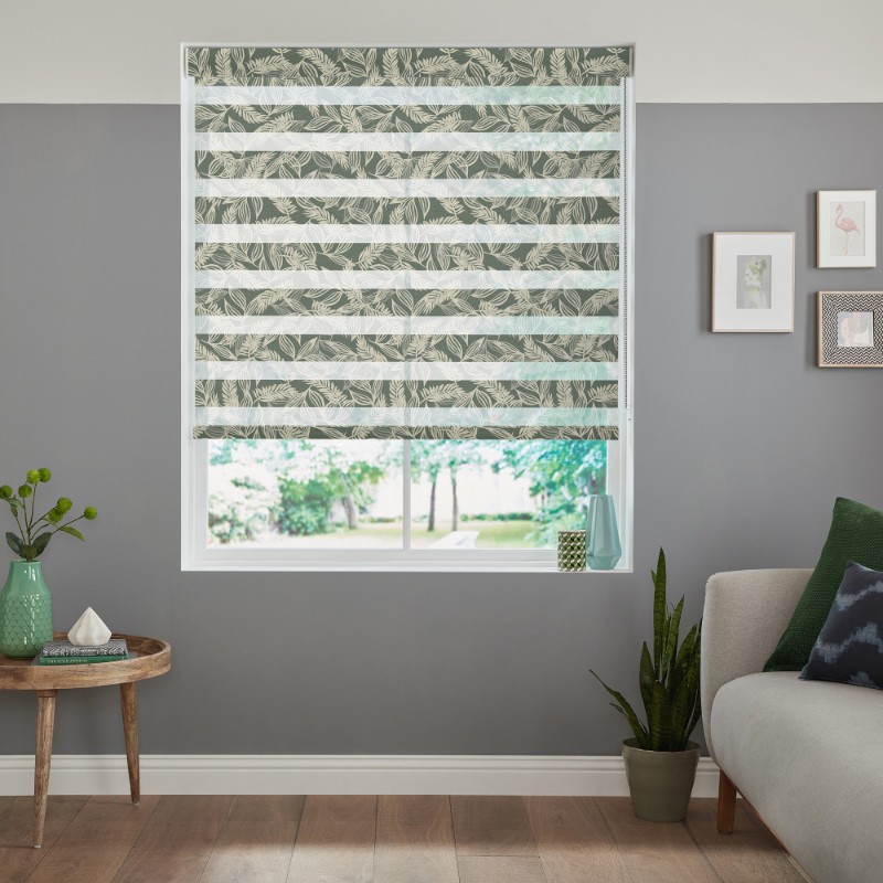 Bacton Olive Dimout Day & Night Blind