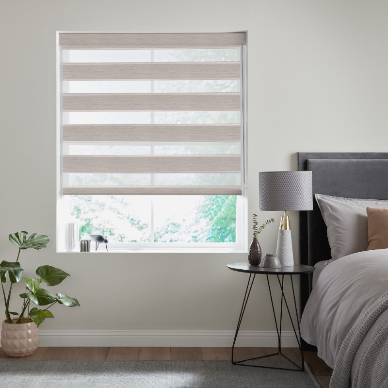 Trimingham Taupe Blackout Day & Night Blind