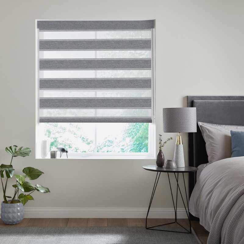 Trimingham Charcoal Blackout Day & Night Blind