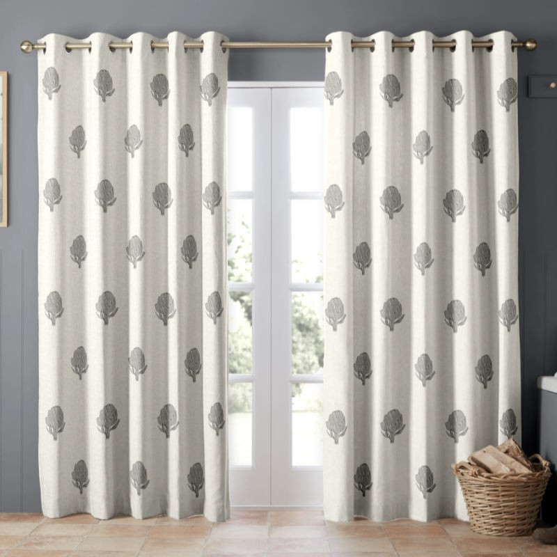Emily Bond Globe Pebble Curtains