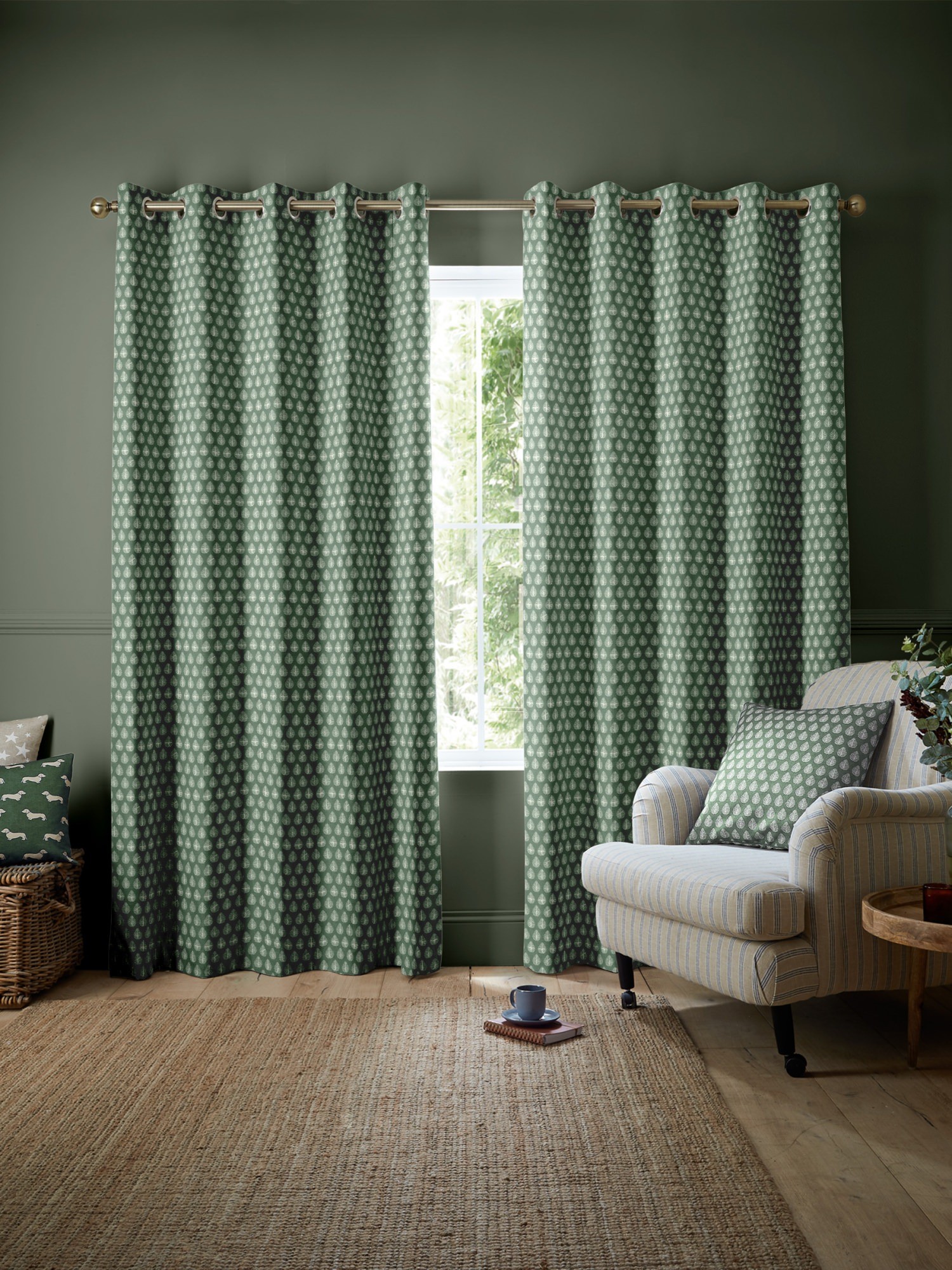 emily bond jaipur sage curtains
