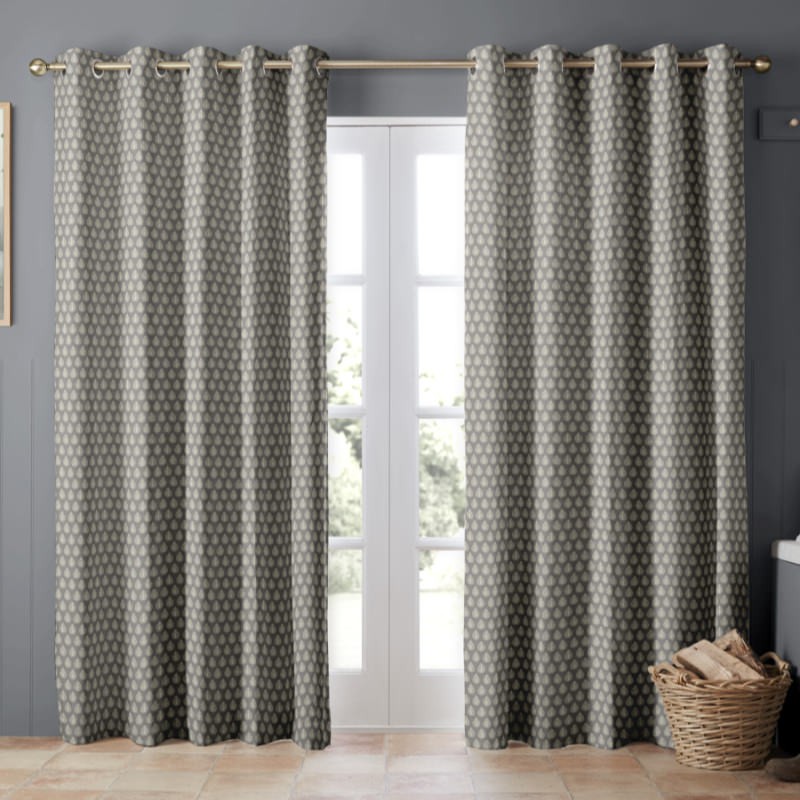 Emily Bond Jaipur Smoke Curtains