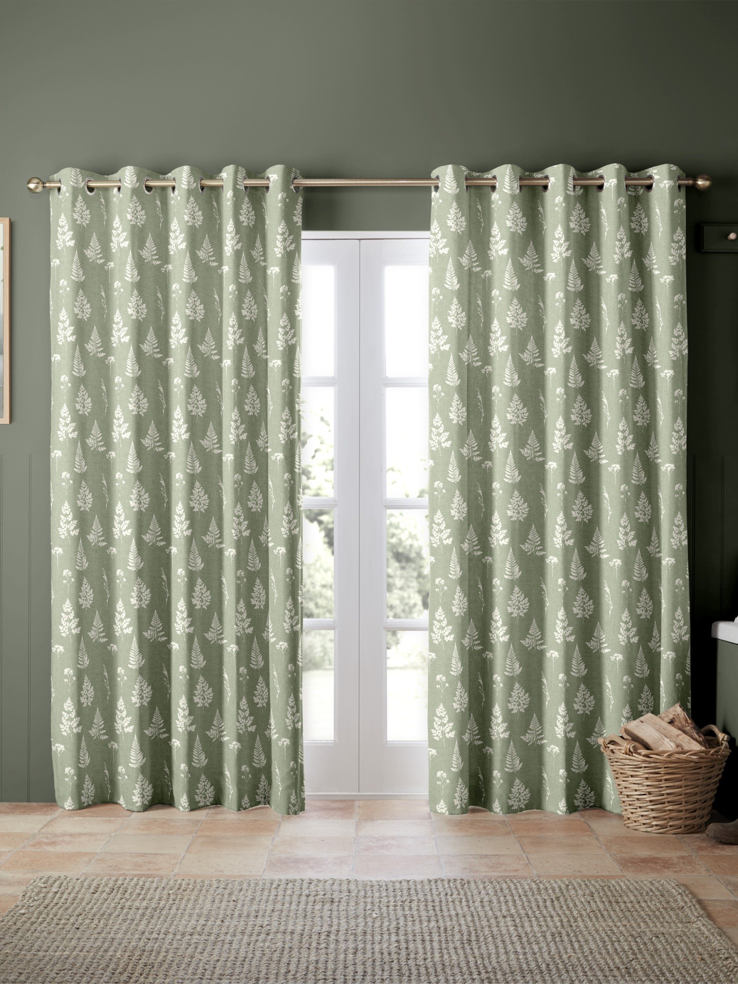 emily bond tynesfield sage curtains