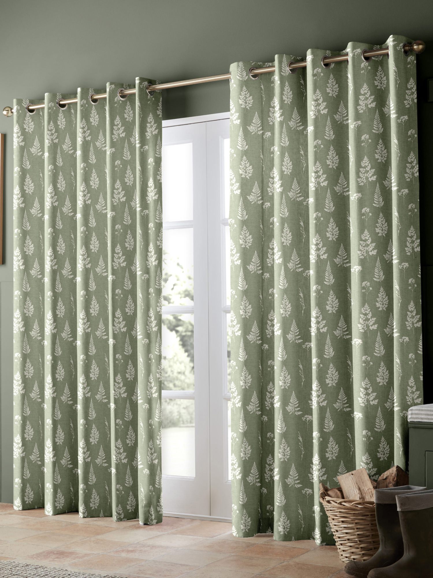 emily bond tynesfield sage curtains