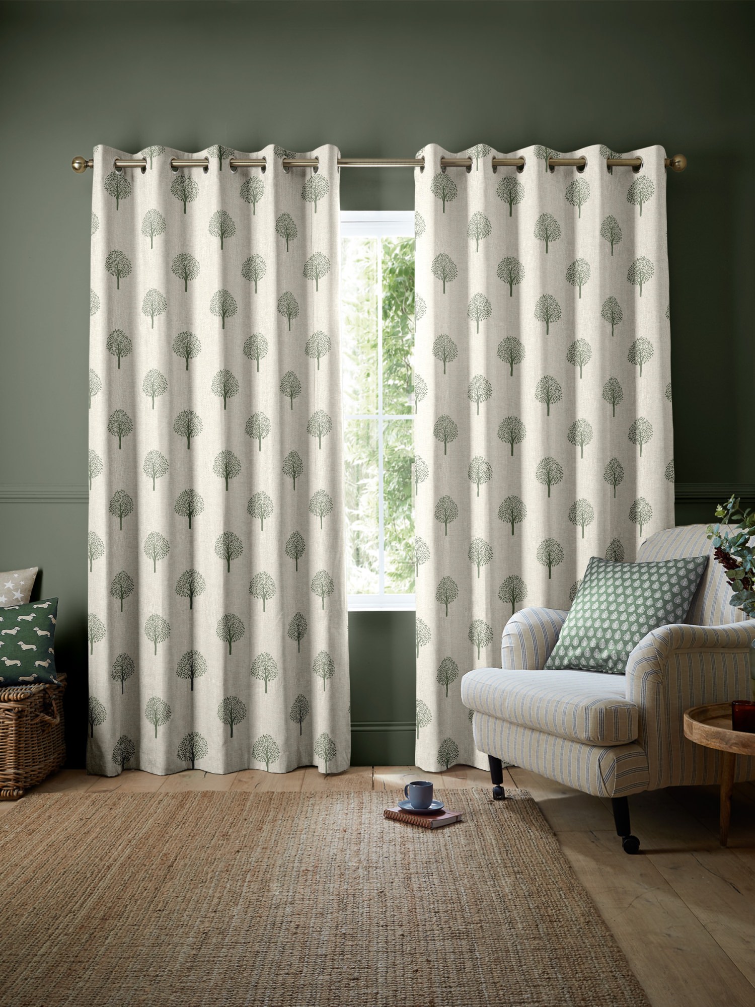 emily bond yewtree fern curtains