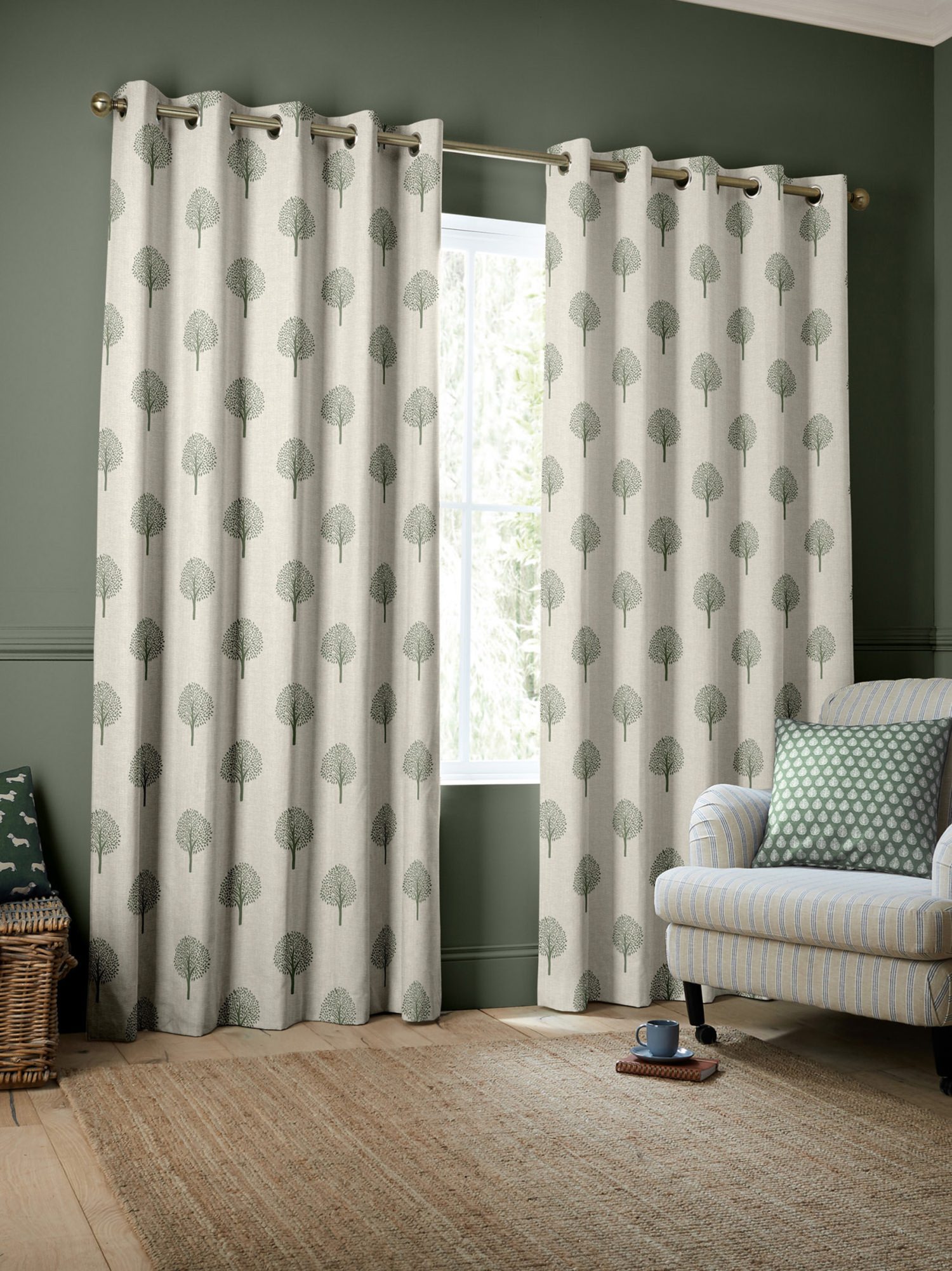 emily bond yewtree fern curtains