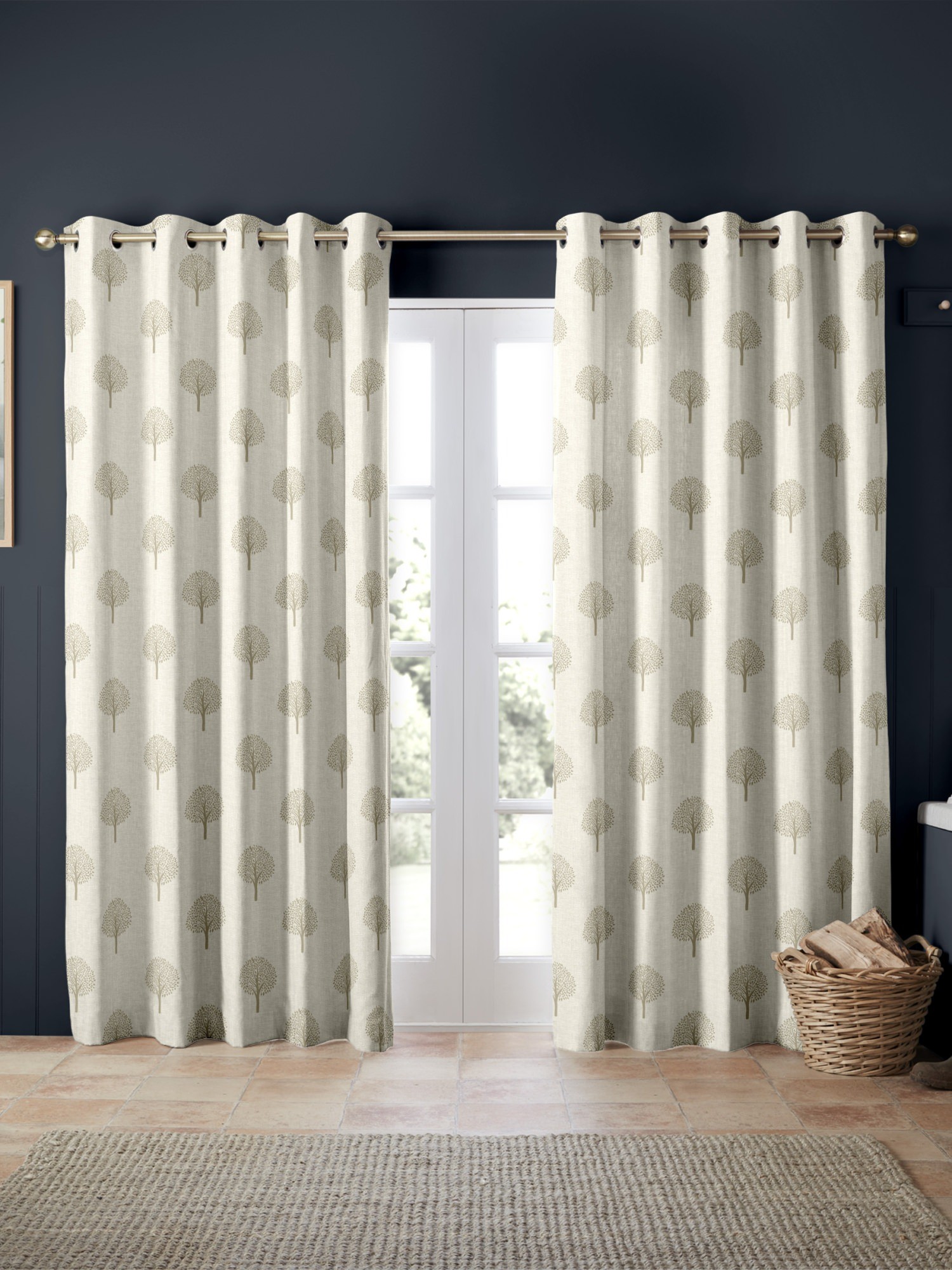 emily bond yewtree linen curtains