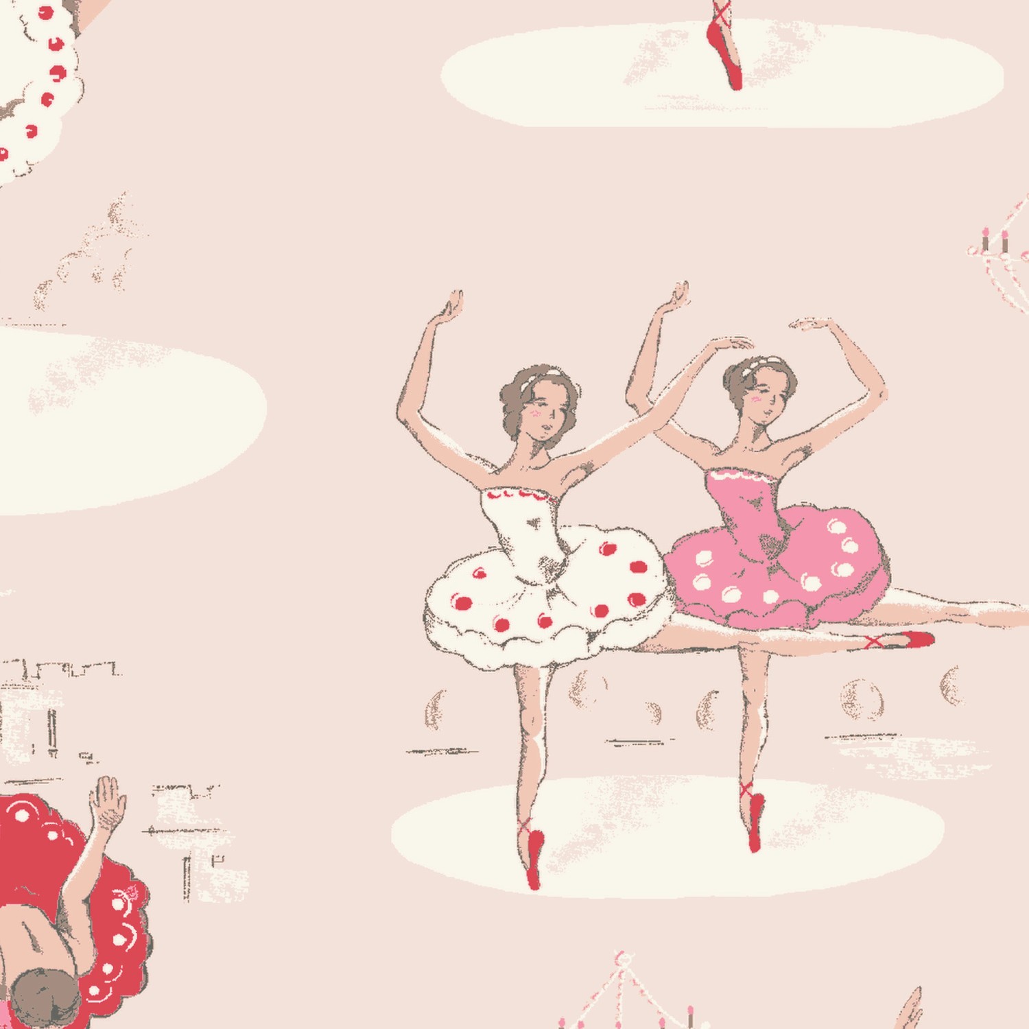 cath kidson ballerinas pink curtains