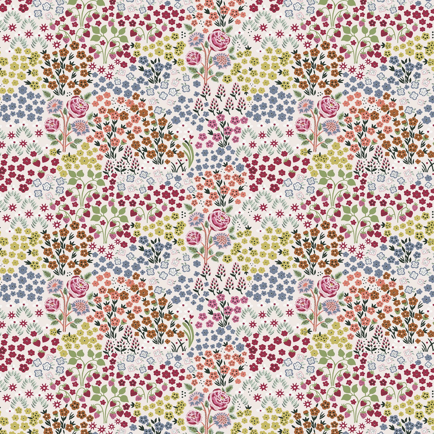 cath kidson magical kingdom ditsy patterned curtains