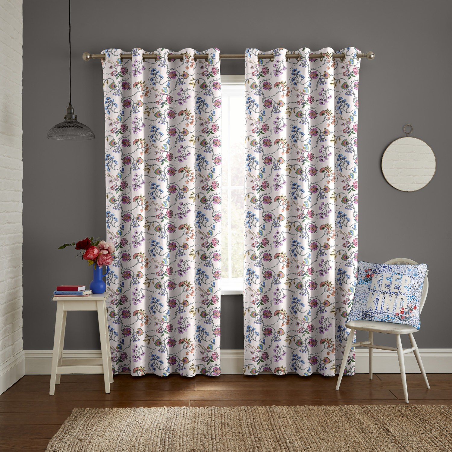 cath kidson wild ones patterned curtains
