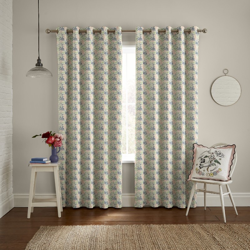 Cath Kidson Bluebells Patterned Curtains