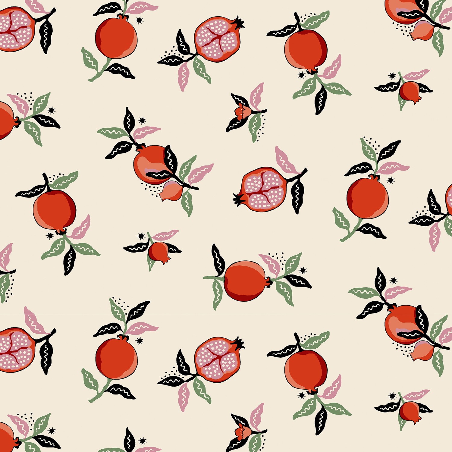 cath kidson pomegranate orange curtains