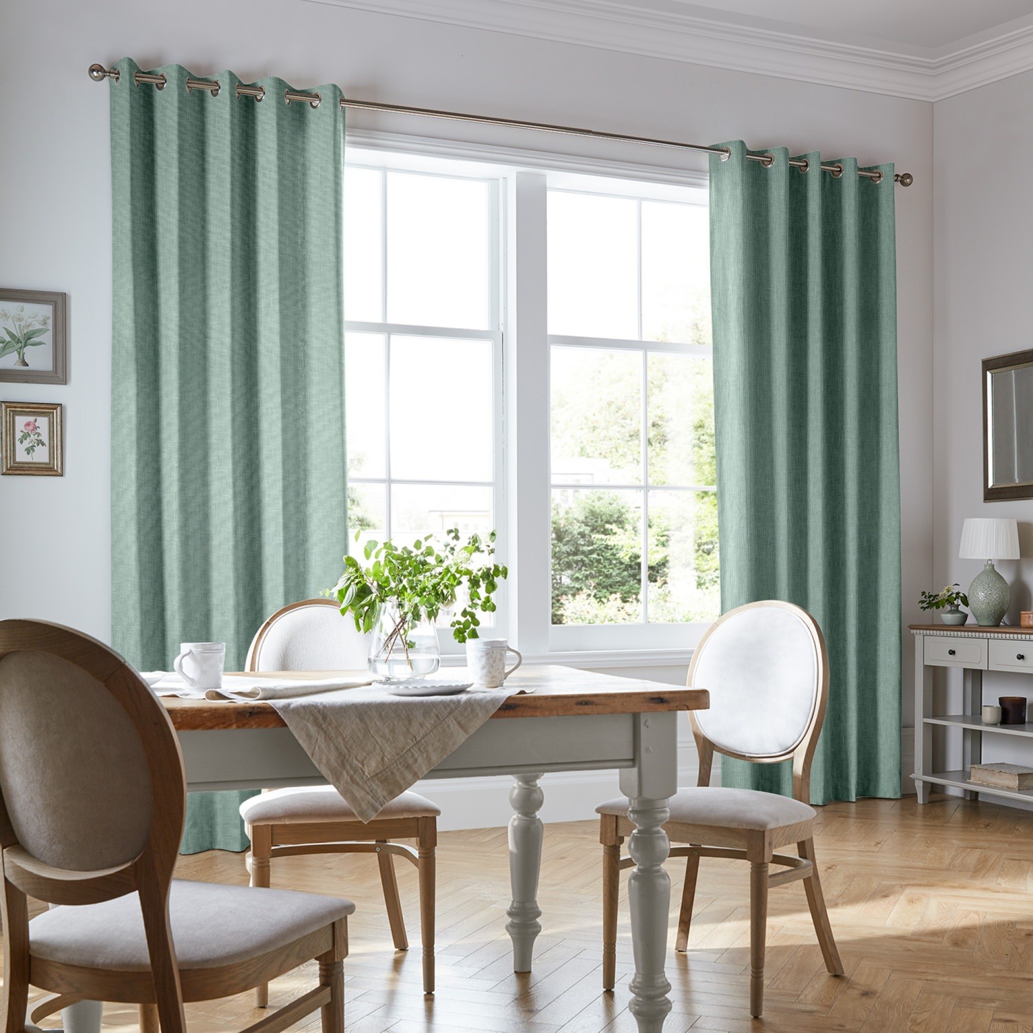 laura ashley easton grey green curtains