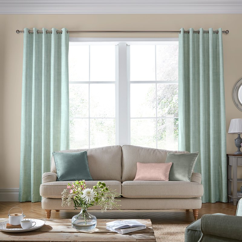 Laura Ashley Easton Duck Egg Curtains