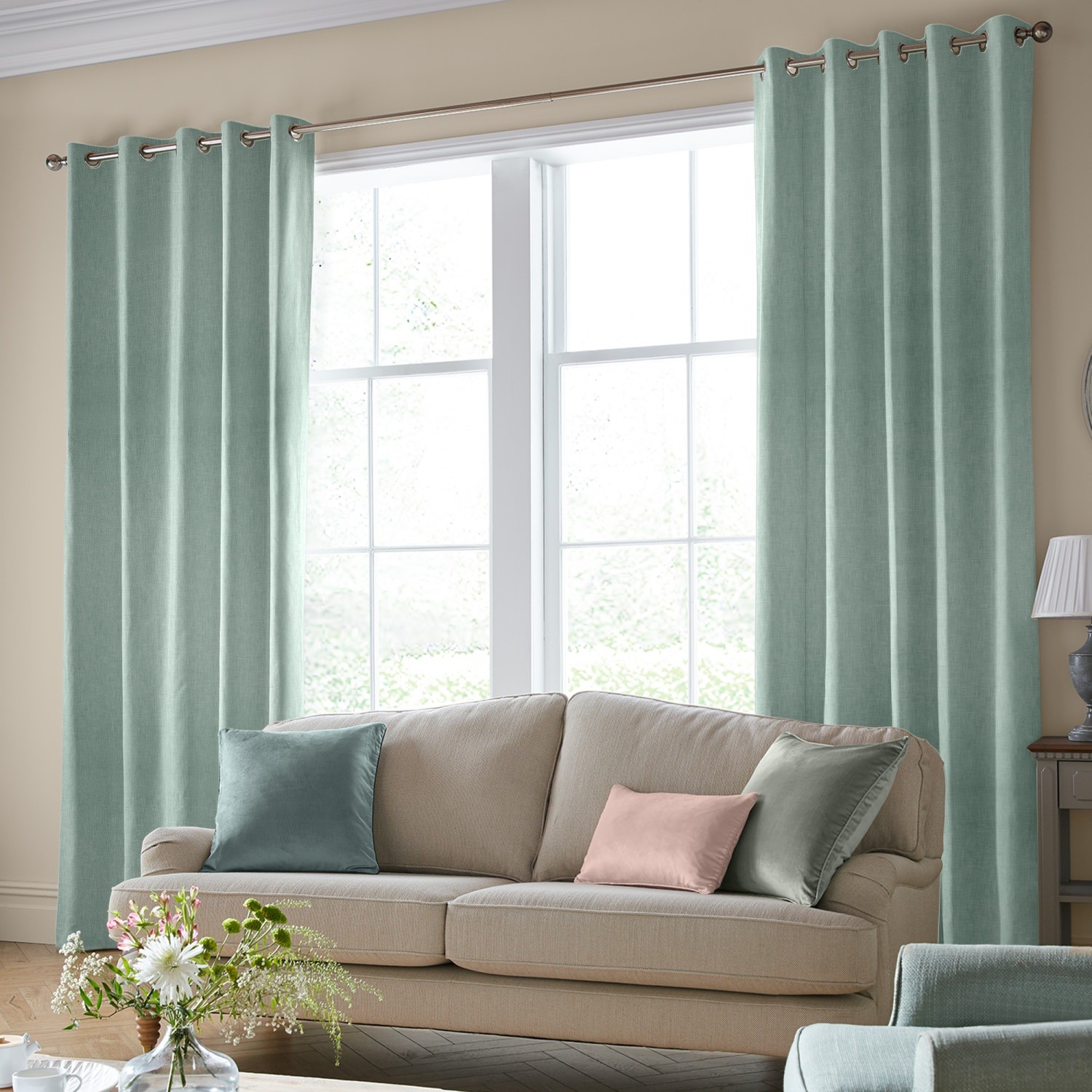 laura ashley easton duck egg curtains