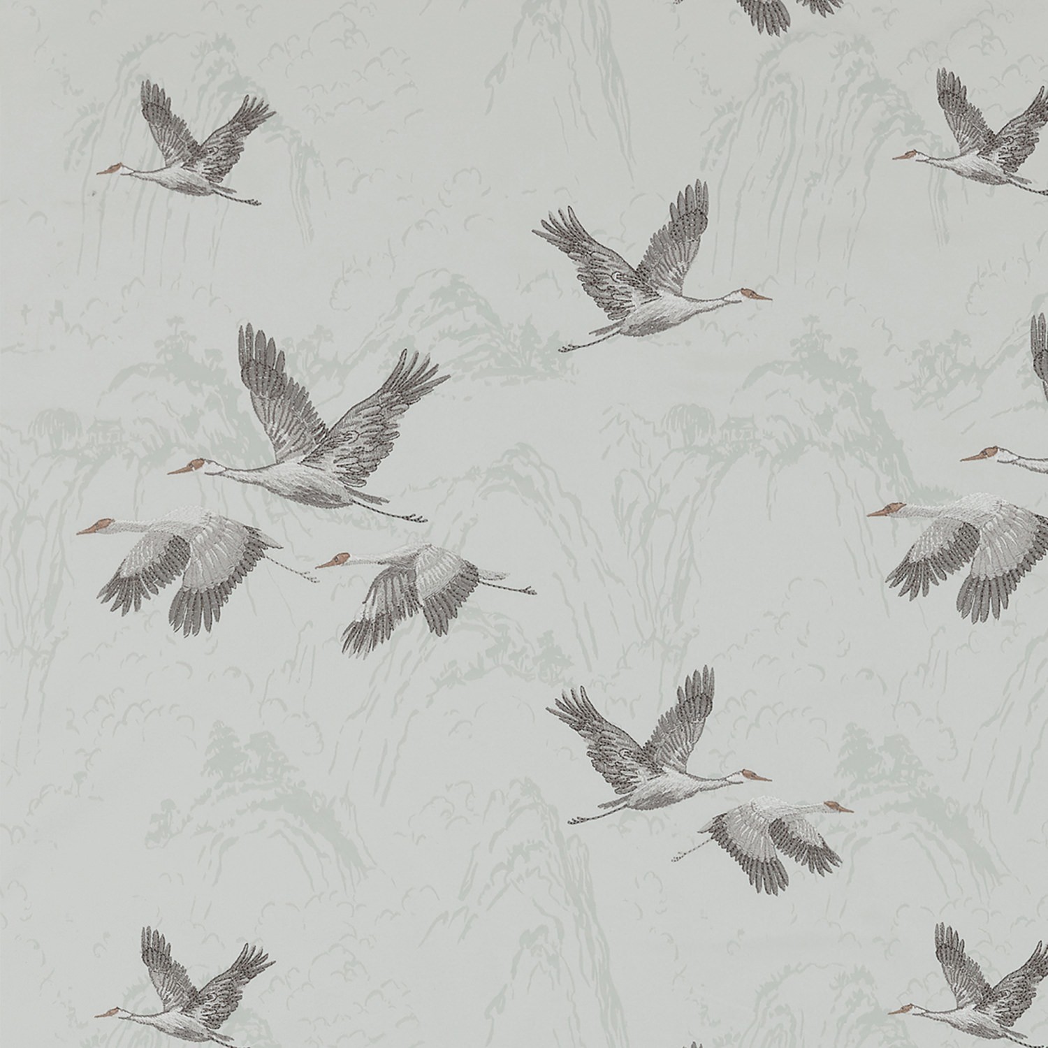laura ashley animalia embroidered pale duck egg curtains