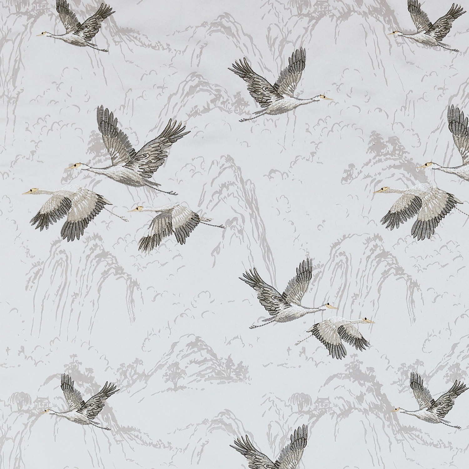 laura ashley animalia embroidered silver curtains