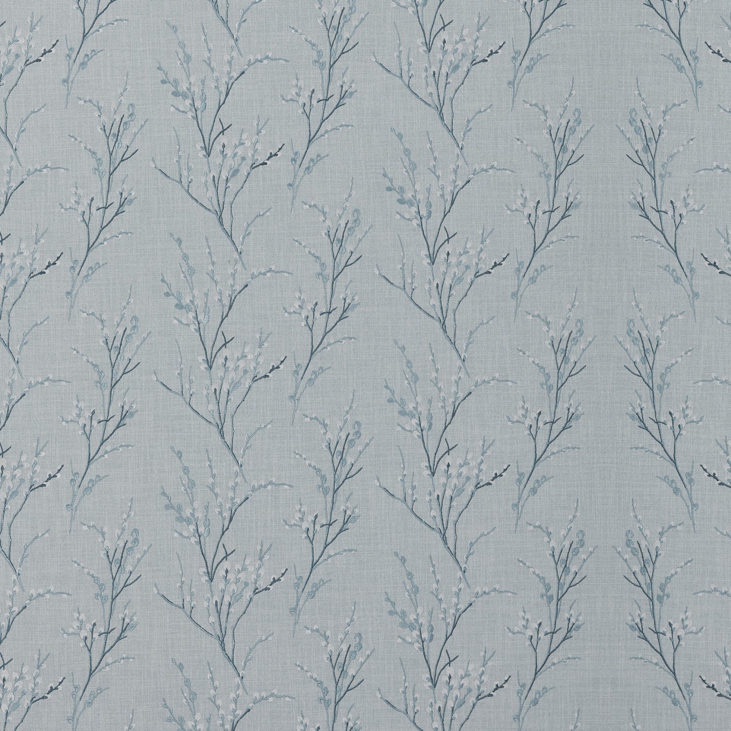 laura ashley pussy willow embroidery seaspray curtains