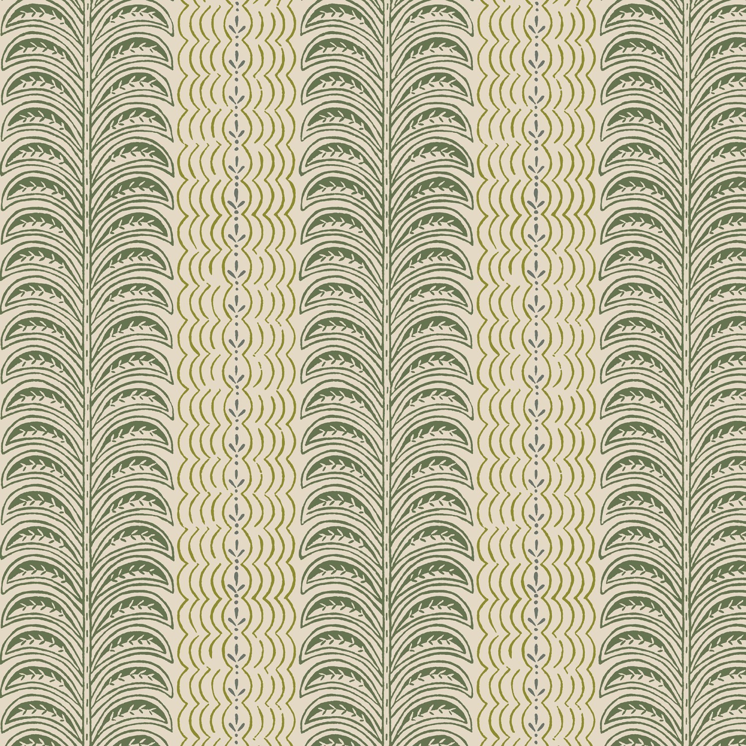 land & shore stripes fintra stripe green curtains
