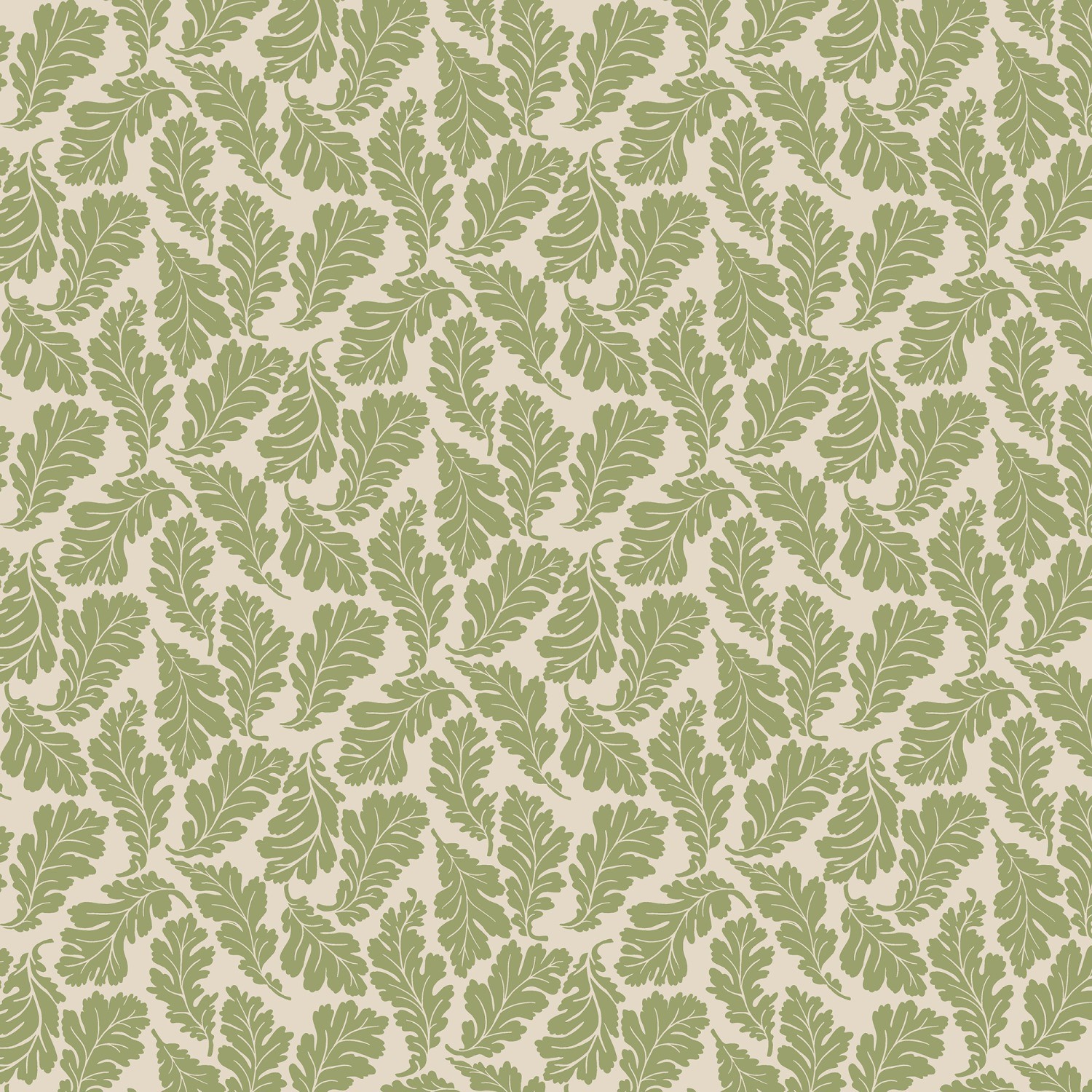 land & shore flowers & leaves oak leaf green curtains