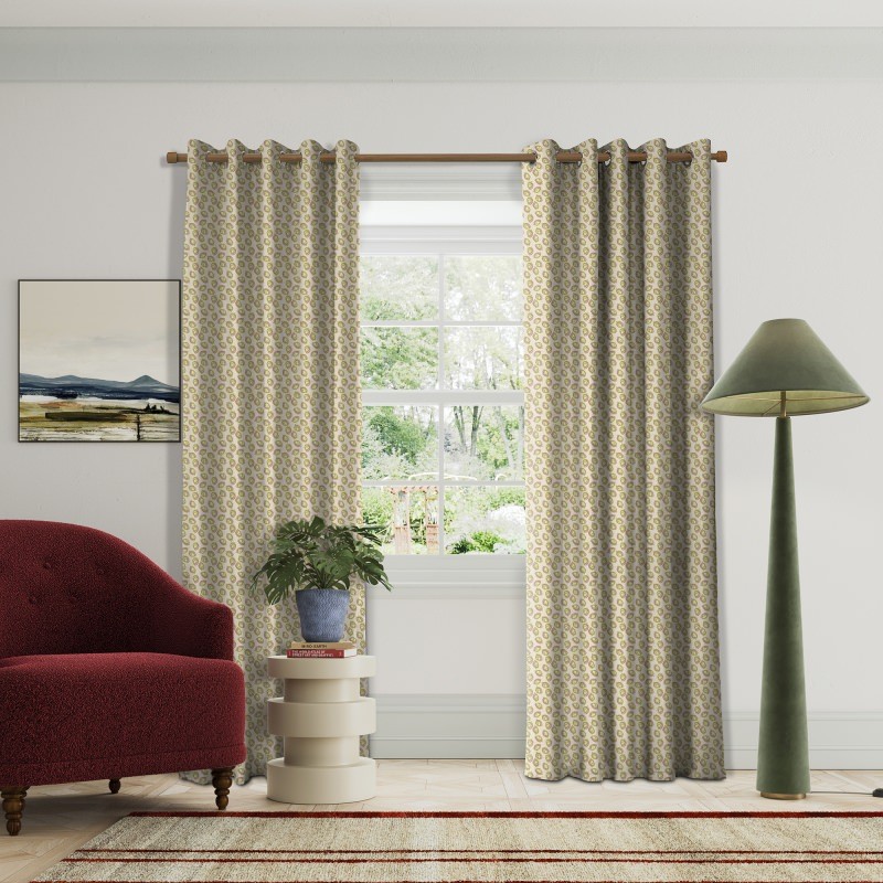 Land & Shore Flowers & Leaves Seedling Multi Curtains