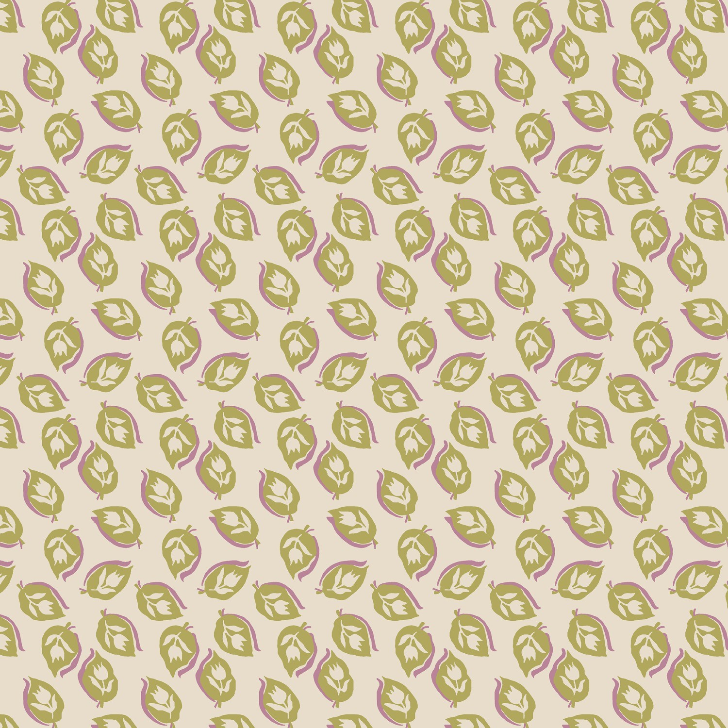 land & shore flowers & leaves seedling multi curtains