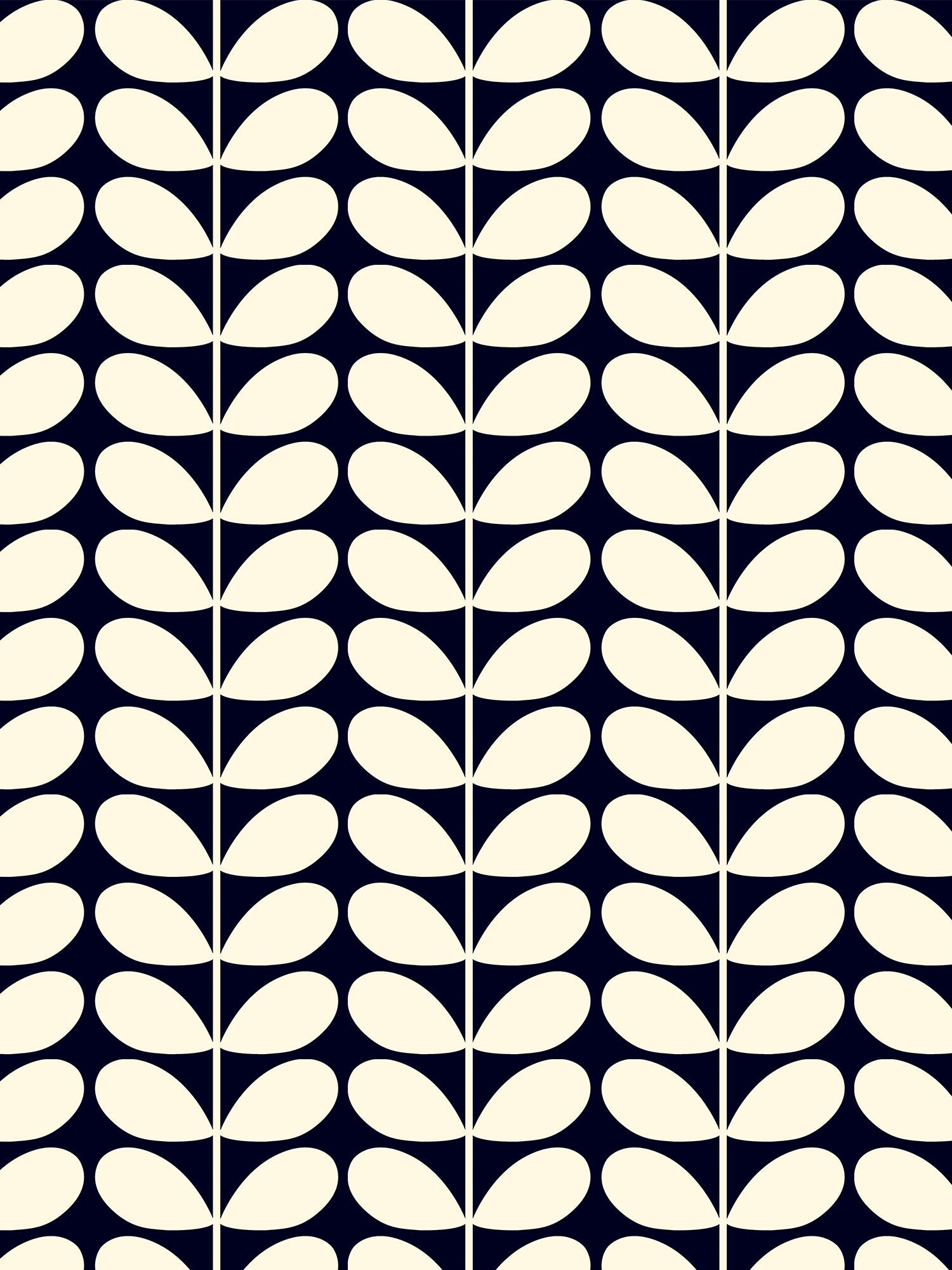 orla kiely jumbo solid stem whale curtains
