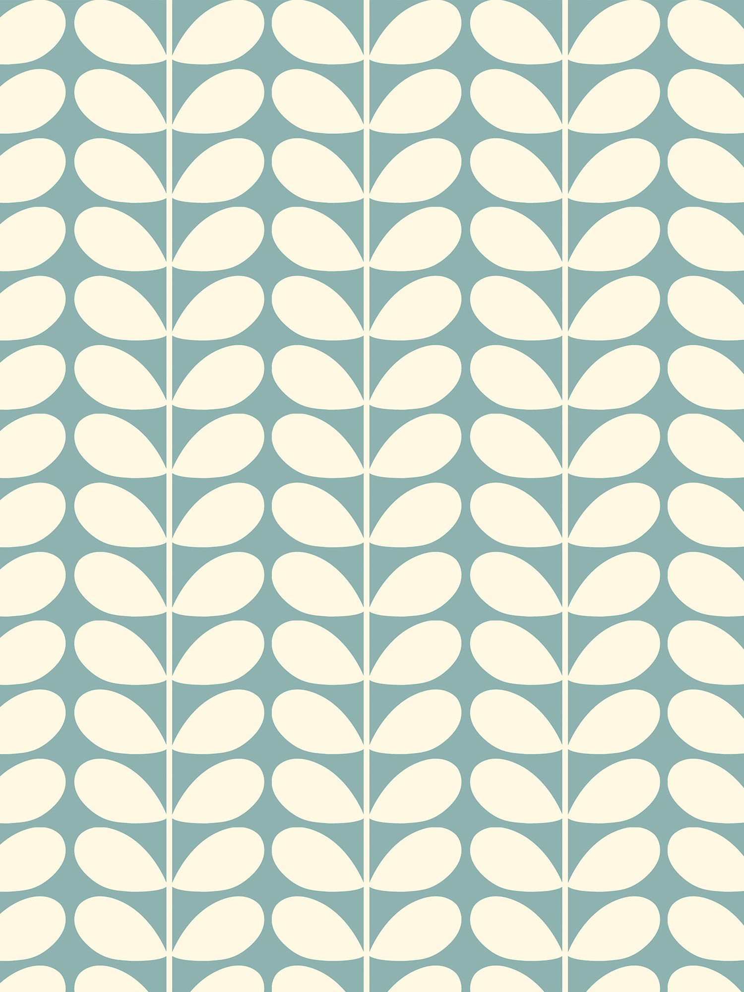 orla kiely jumbo solid stem duckegg curtains