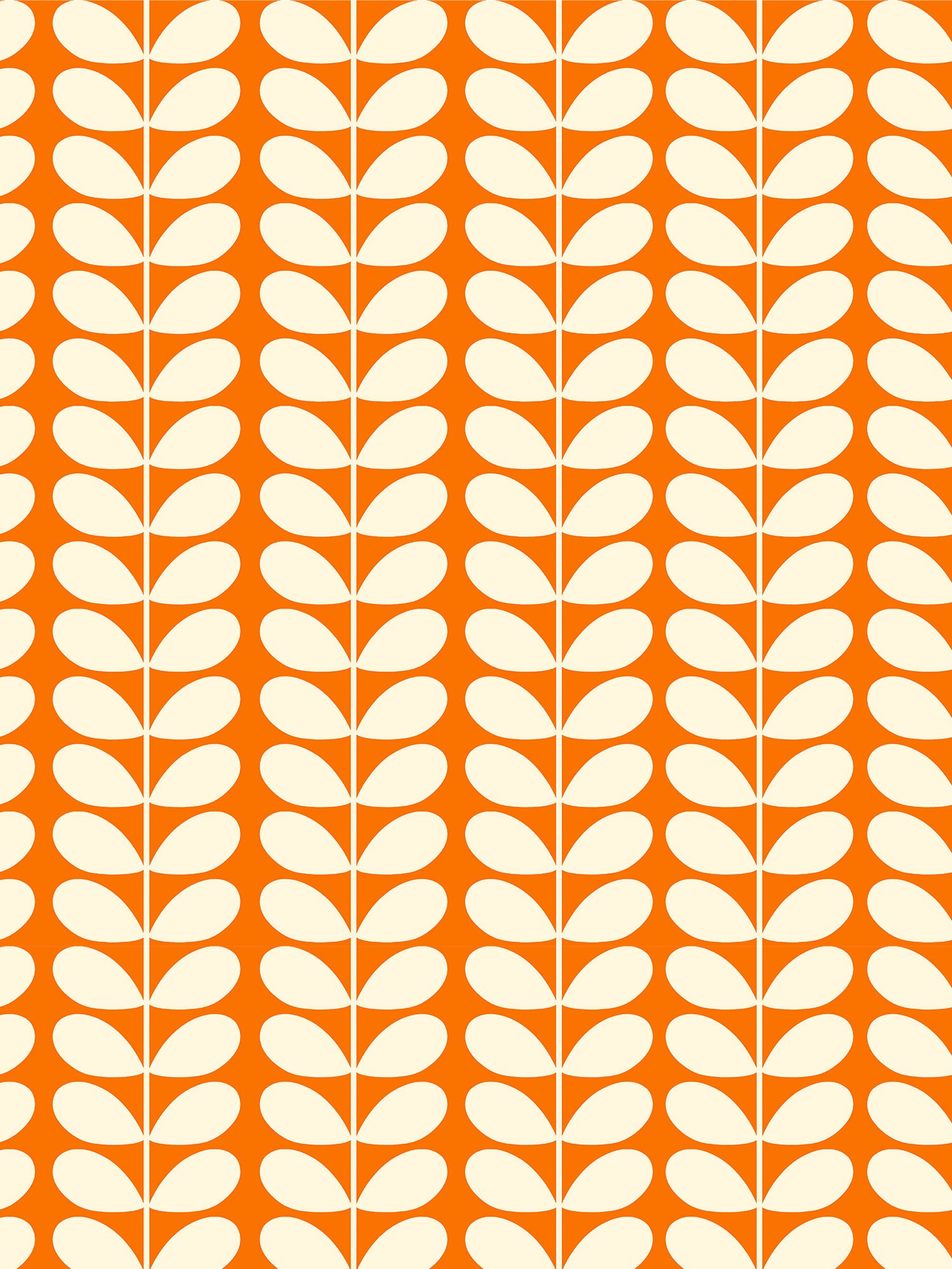 orla kiely solid stem tomato curtains