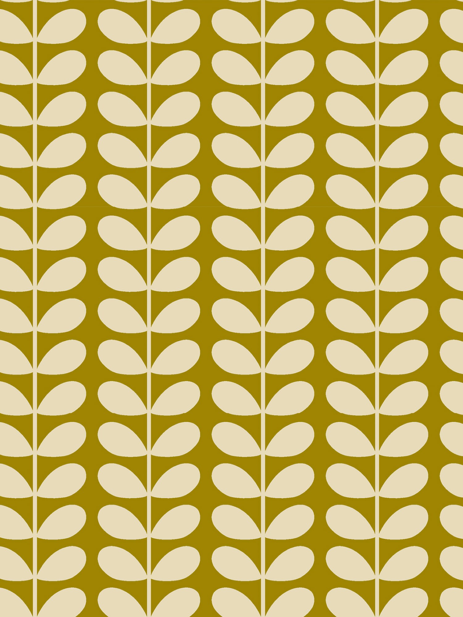 orla kiely tiny stem seagrass curtains