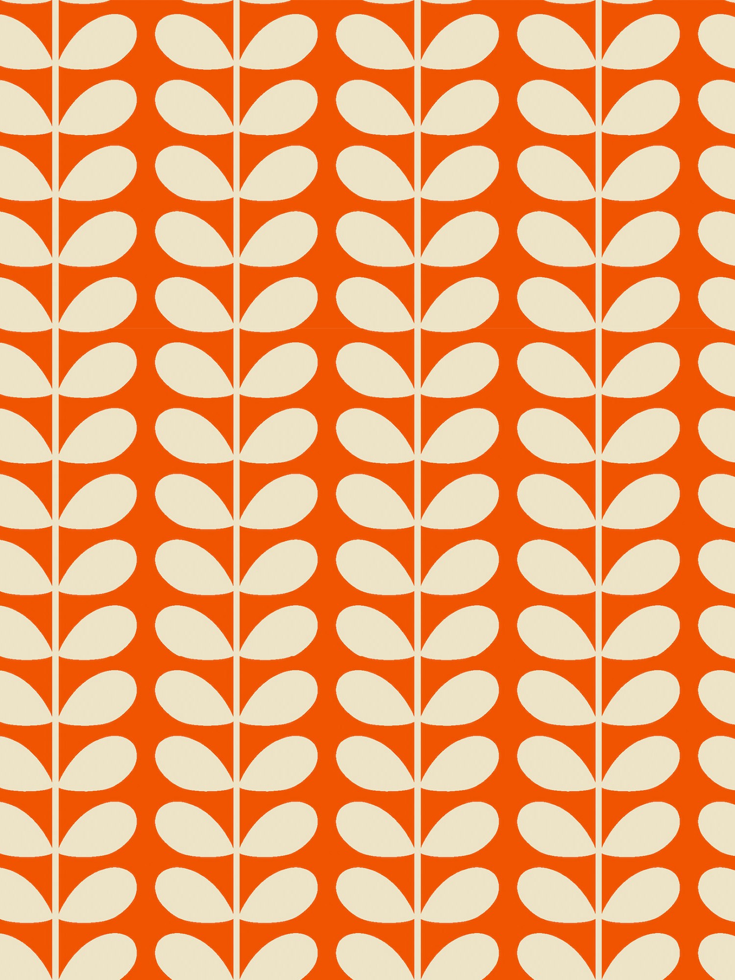orla kiely tiny stem tomato curtains