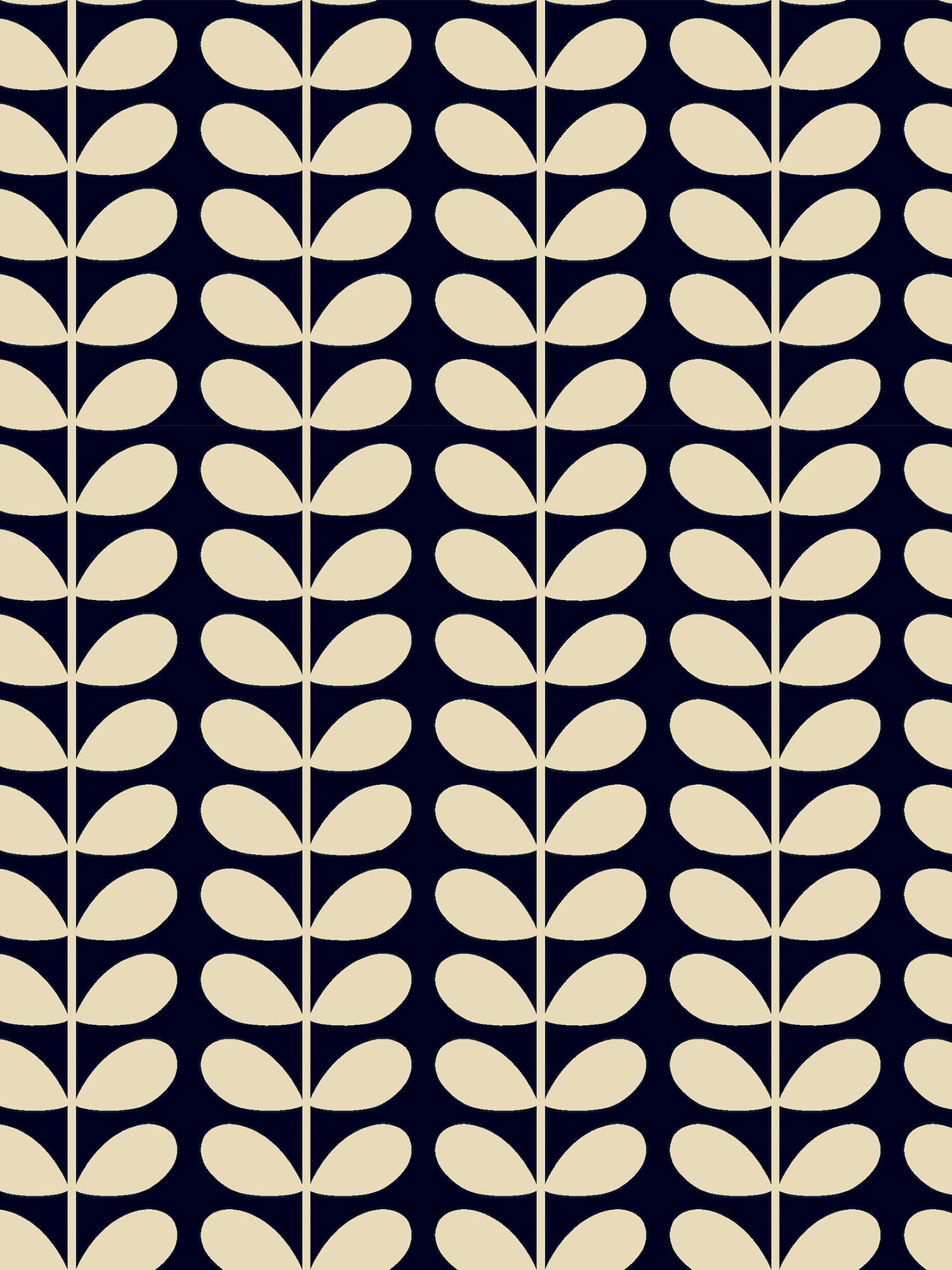 orla kiely tiny stem whale curtains