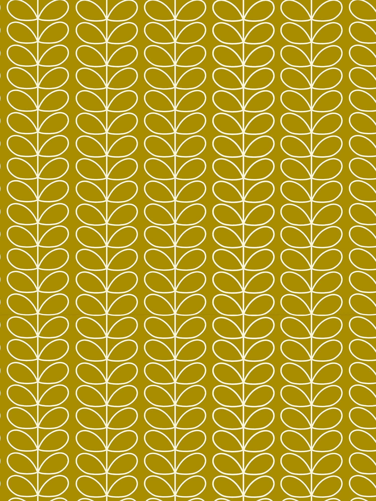 orla kiely linear stem seagrass curtains
