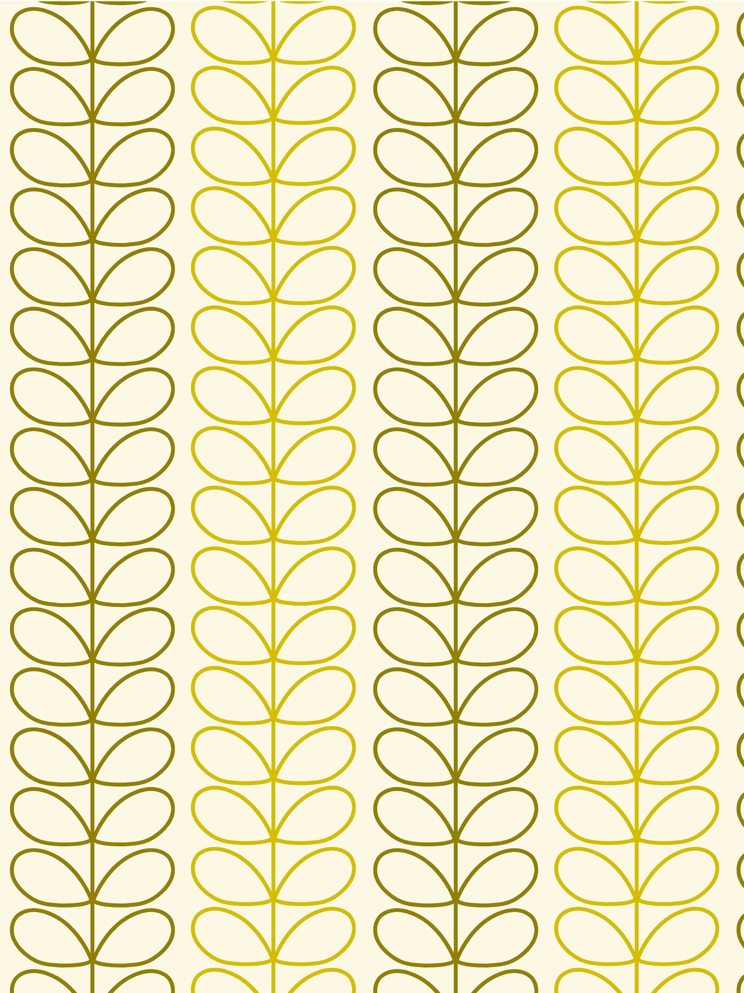 orla kiely linear stem multi curtains