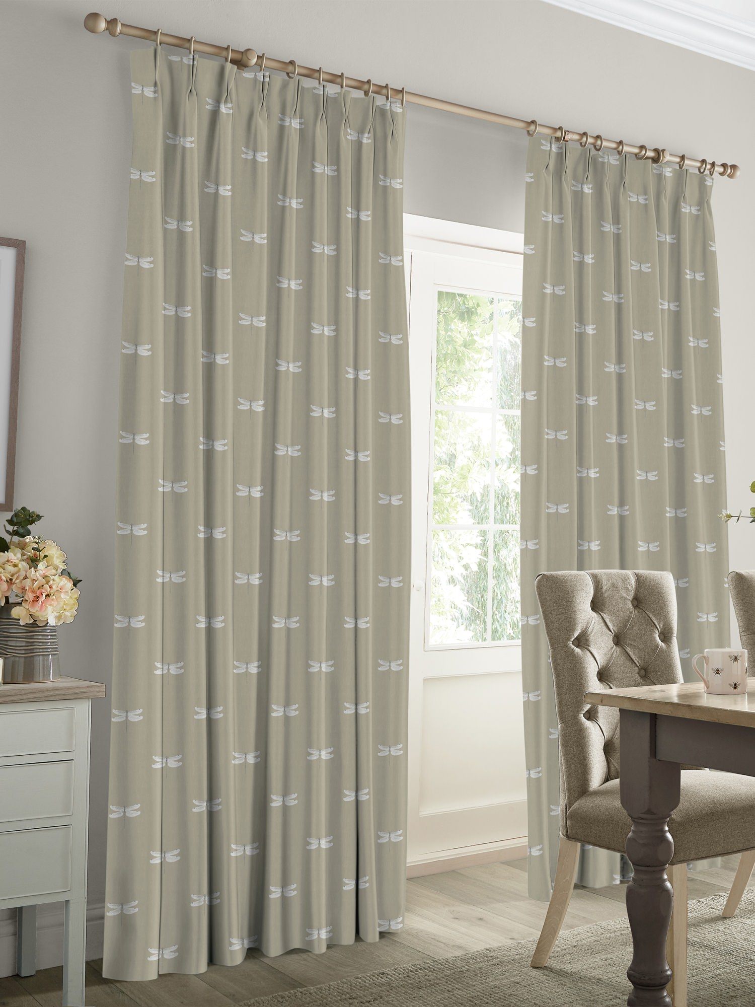sophie allport dragonfly sand curtains