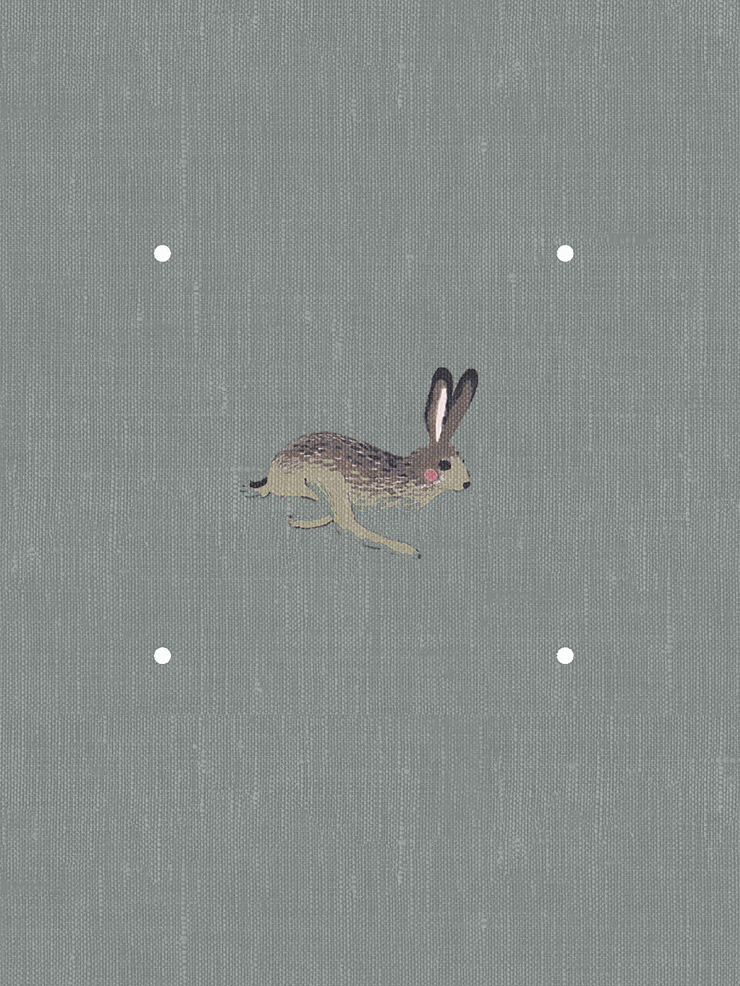 sophie allport hare teal blue curtains